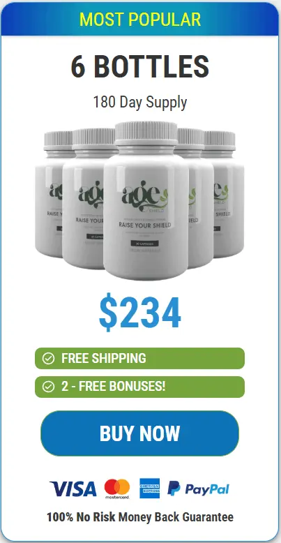 Buy AgeShield 6 Bottles